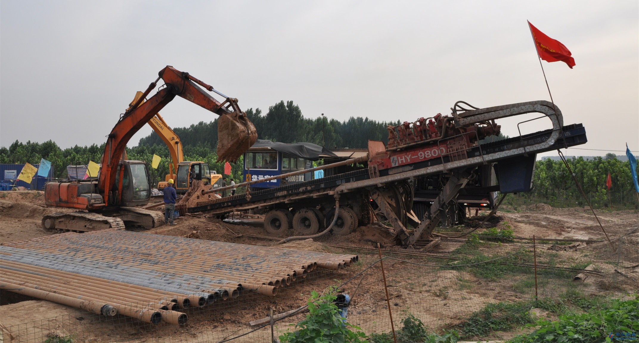 2014年6月10日，JDB电子公司成功八穿黄河，顺利完成郑州黄河穿越工程